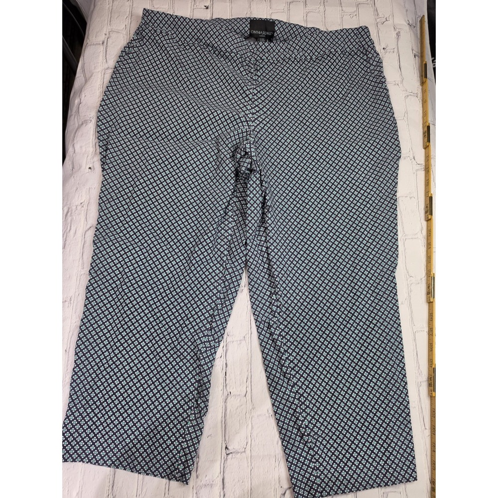 Cynthia‎ Rowley Womens Size 20W Pull On Capri Pants